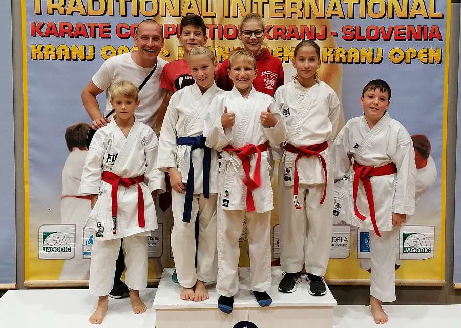 1 zlata,2 srebrni in 3.bronasti medalji na Kranj open 2019