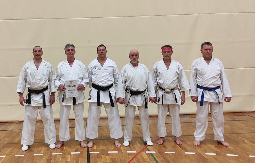 MIROSLAV ŠOLN OB JUBILEJU DOBIL PRIZNANJE ZA AKTIVNO DELU V KARATE KLUBU KOZJANSKO IN OBSOTELJE