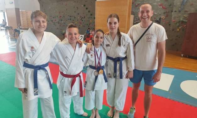 POKAL GORENJSKE 2024- PET MEDALJ ZA KARATE KLUB KOZJANSKO IN OBSOTELJE
