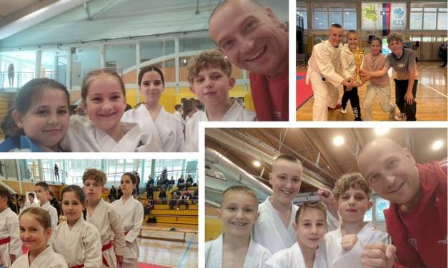 Karate klub Kozjansko in Obsotelje osvojil zmagovalni pokal v za 21. pokal Rogaške Slatine 2026.