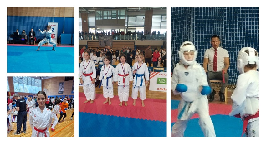 Bronasto odličje Zarje Petan na tekmovanju Maribor Open 2026
