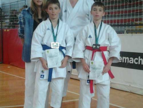 2. medalji iz mednarodnega karate turnirja Ljubljana OPEN 2013
