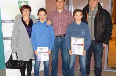 JAN HARTL DOBIL PRIZNANJE ZA PERSPEKTIVNEGA ŠPORTNIKA, BOR HARTL PRIZNANJE ZA NOMINACIJO ZA ŠPORTNIKA LETA 2014 V ROGAŠKI SLATINI.