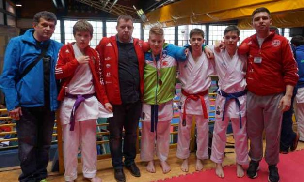Karate klub Kozjansko in Obsotelje osvojil komplet medalj
