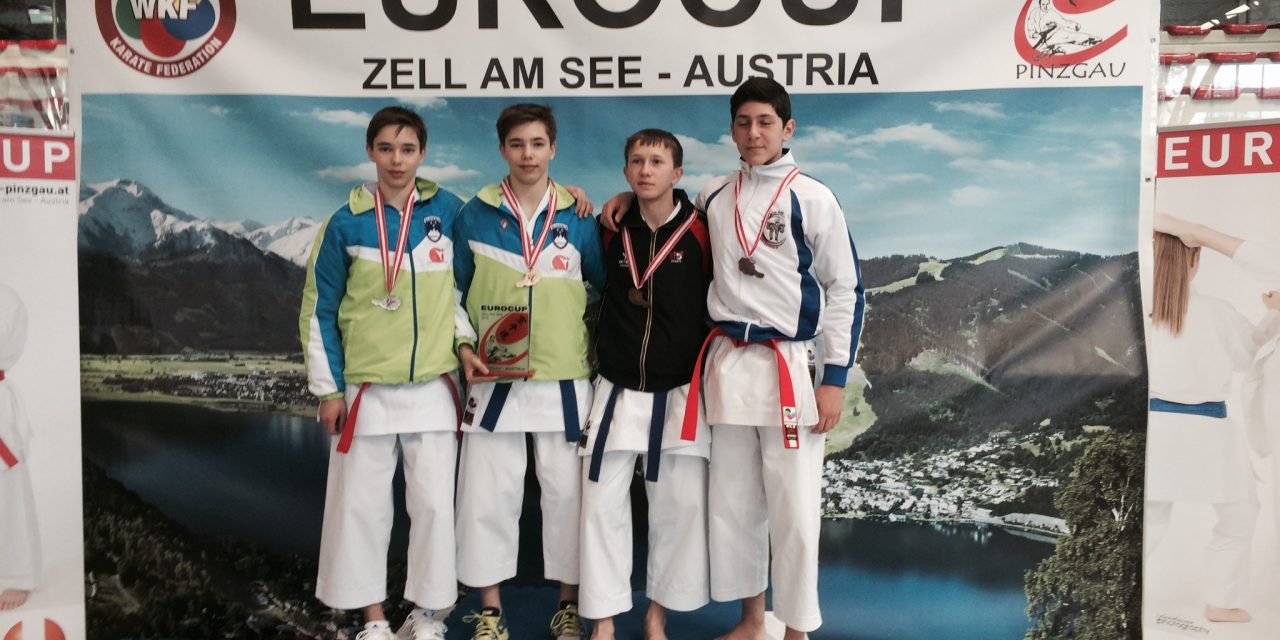 DVOJNA ZMAGA NA MEDNARODNEM KARATE TURNIRJU »EUROCUP 2016«