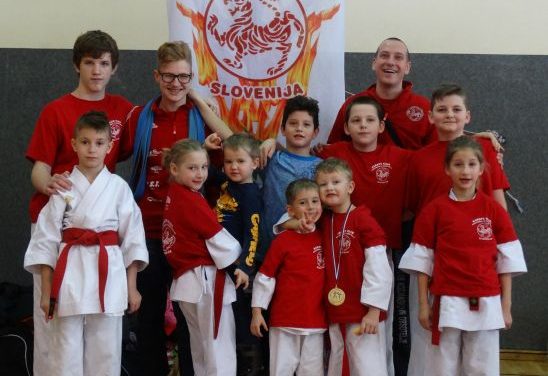 DO ODLIČNIH REZULTATOV NA MEDNARODNI TEKMI TUDI ŽE PODMLADEK KARATE KLUBA KOZJANSKO IN OBSOTELJE