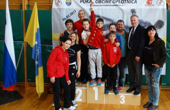 KARATE KLUBU KOZJANSKO IN OBSOTELJU SKUPNO DRUGO MESTO V OPLOTNICI