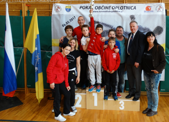 KARATE KLUBU KOZJANSKO IN OBSOTELJU SKUPNO DRUGO MESTO V OPLOTNICI
