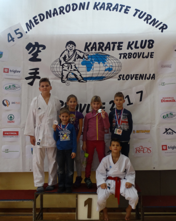 KAR 6. MEDALJ NA TRBOVLJE OPEN 2017 ZA KARATE KLUB KOZJANSKO IN OBSOTELJE