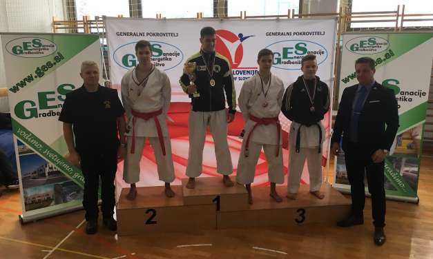 TRI MEDALJE NA DRŽAVNEM ČLANSKEM IN PARA TEKMOVANJU V KARATEJU