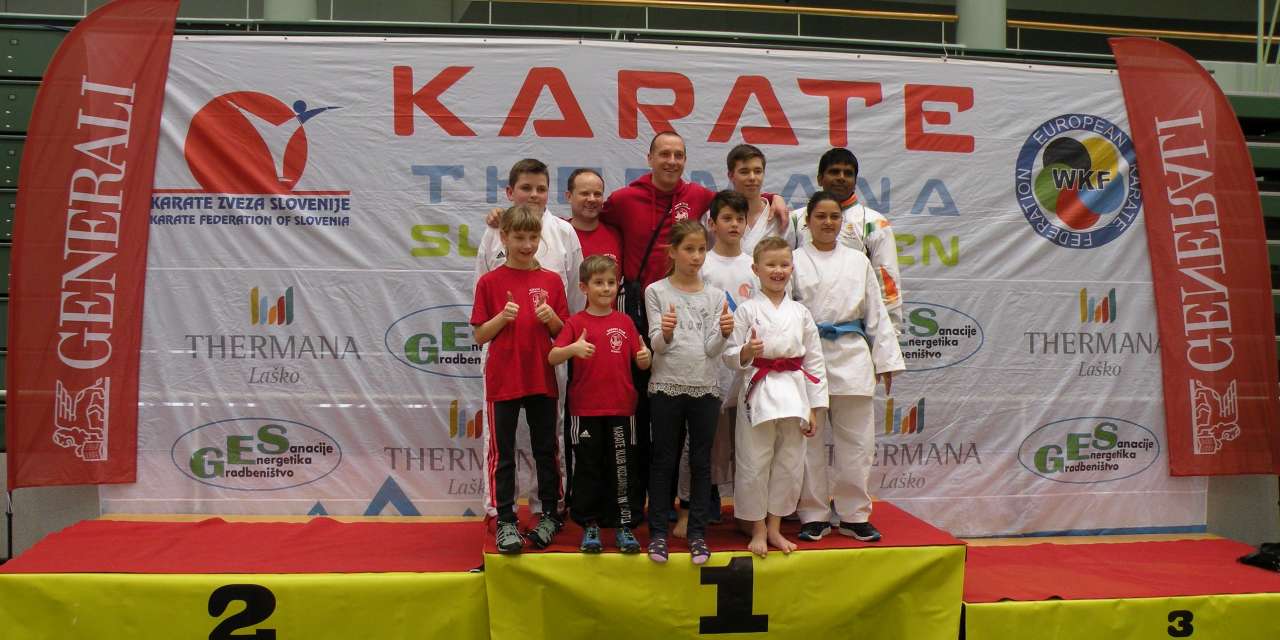 Karateisti osvojili 5 medalj na Slovenia Open 2018