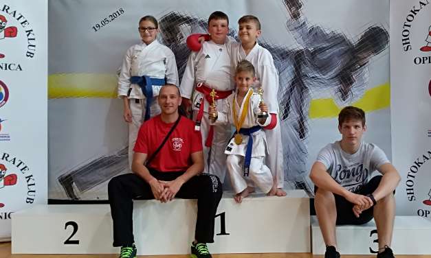 KARATEISTI OSVOJILI 5.MEDALJ V OPLOTNICI