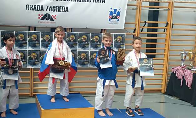 Vinko Juraja v Zagrebu osvojil dve medalji