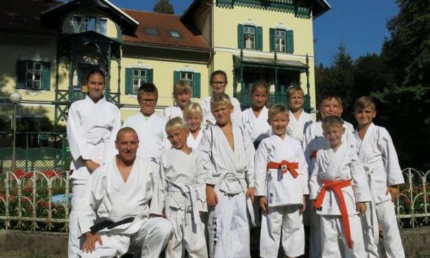Karateisti Kozjanskega in Obsotelja na kampu v Dobrni 2018