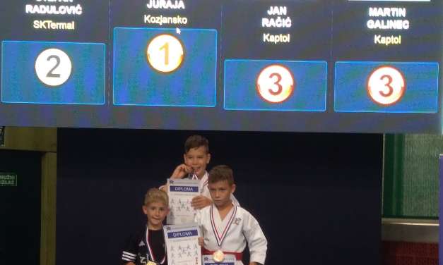 Vinko Juraja na Zagreb CUPU 2018 osvojil dve medalji.