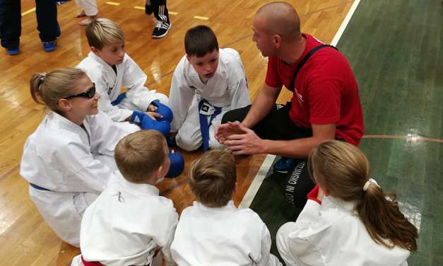 TRI ZLATE MEDALJE ZA KARATE KLUB KOZIJANSKO IN OBSOTLEJE NA KRANJ OPEN 2018