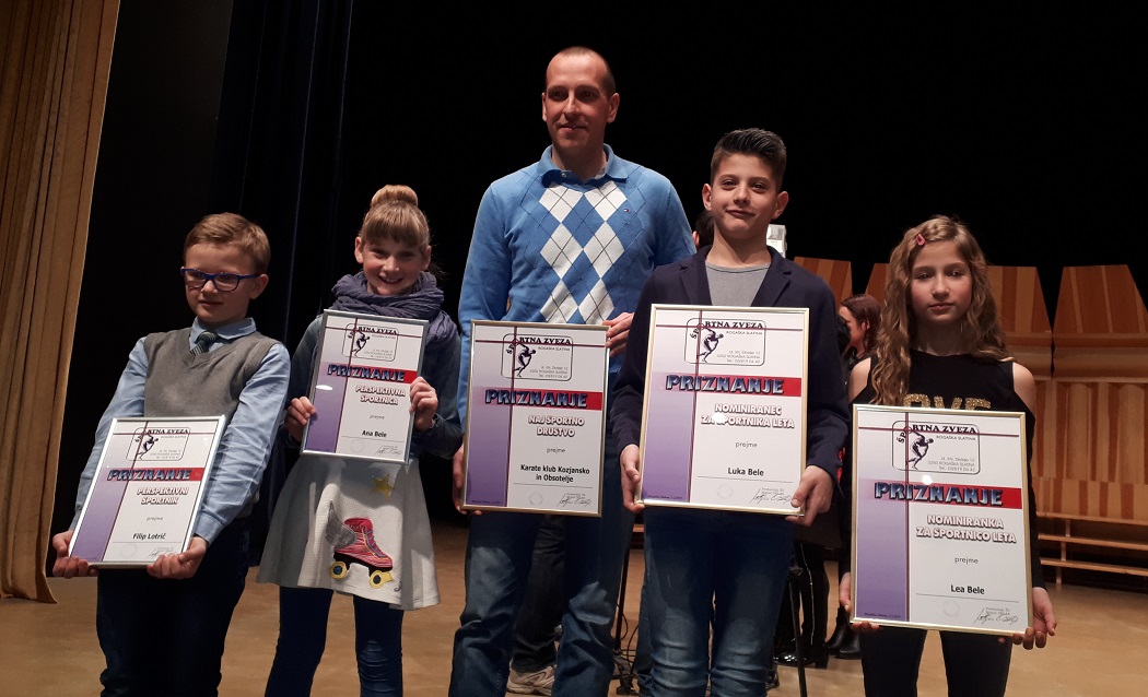 Naj klub v občini Rogaška Slatina v letu 2018 je Karate klub Kozjansko in Obsotelje