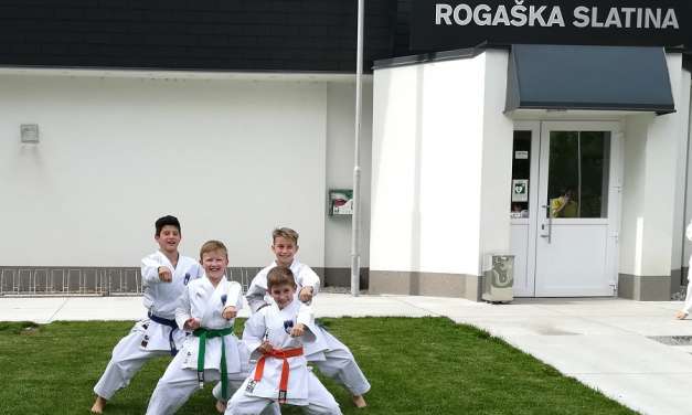 Vinko, FIlip, Grega in Luka, člani karate kluba Kozjansko in Obsotelje bodo nastopili na Balkanskem prvenstvu 2019