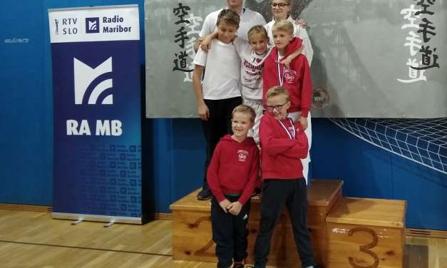 5.tekmovalcev = 5.medalj za karate klub Kozjansko in Obsotelje