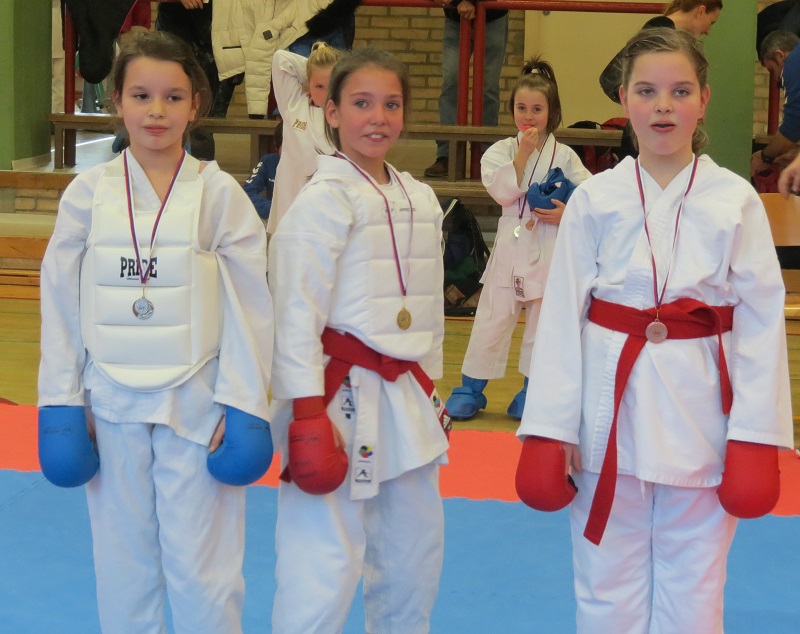 Karate klub Kozjansko in Obsotelje organiziral 3.kolo medobčinske lige 2019/20