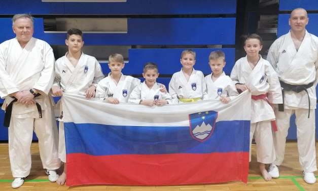 OTROŠKI DREAM TEAM KARATEISTOV KARATE KLUBA KOZJANSKO IN OBSTELJE