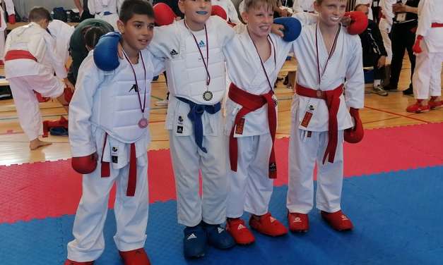 KARATEISTI KOZJANSKEGA IN OBSOTELJA OSVOJILI 6.MEDALJ NA 3.PKT SLOVENIJE 2021