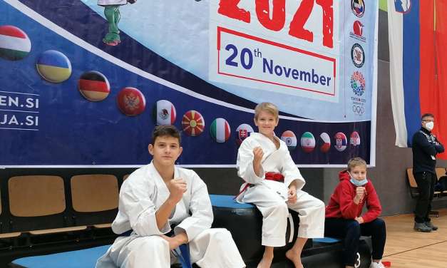 Tilen Prah in Leon Sodin zmagala na mednarodnem tekmovanju Ljubljana Open 2021