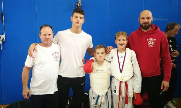 Peterica karateistov Kozjanskega in Obsotelja nastopila na Maribor OPEN 2022