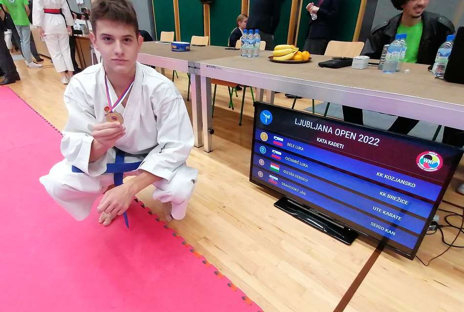 LUKA BELE SE JE UDELEŽIL REPREZENTANČNIH PRIPRAV V KRANJSKI GORI