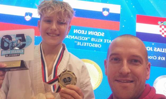 LEON SODIN ZMAGAL NA 50.MEDNARODNEM TURNIRJU »TRBOVLJE OPEN 2022«