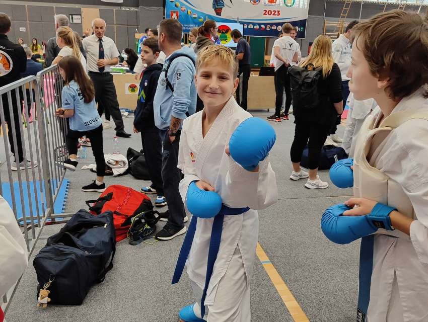 Član karate klub Kozjansko in Obsotelje nastopil Ljubljana open v karateju 2023