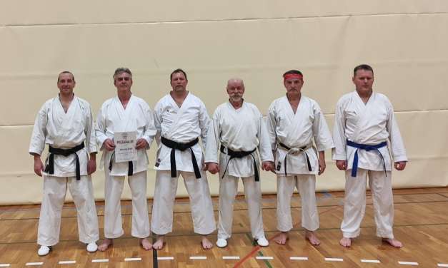 MIROSLAV ŠOLN OB JUBILEJU DOBIL PRIZNANJE ZA AKTIVNO DELU V KARATE KLUBU KOZJANSKO IN OBSOTELJE