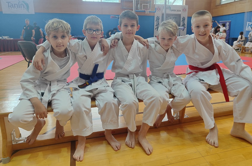 Karate klub Kozjansko in Obsotelje nastopil na Tanin Open 2024.