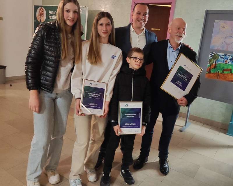 Izak Lipnik, Lea Bele in Jožef Kladušek prejeli priznanja športne zveze Rogaška Slatina za leto 2024.