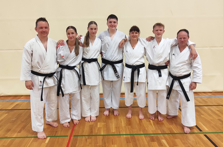 Generacija novih mojstrov karateja na Kozjanskem in Obsotelju