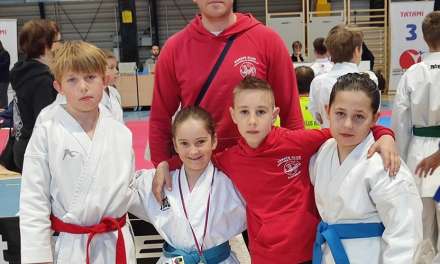 Uspešen začetek pokalne sezone v Idriji za karate klub Kozjansko in Obsotelje