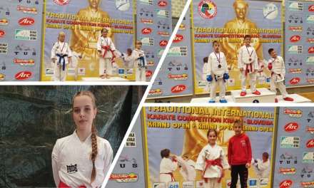 Karate klub Kozjansko in Obsotelje tekmoval na Kranj Open 2026