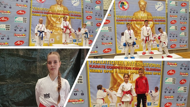 Karate klub Kozjansko in Obsotelje tekmoval na Kranj Open 2026